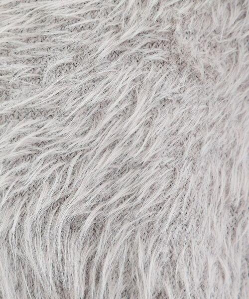 PINK-latte / ピンク ラテ カーディガン・ボレロ | ウォッシャブルロゴシャギーニットカーディガン | 詳細15