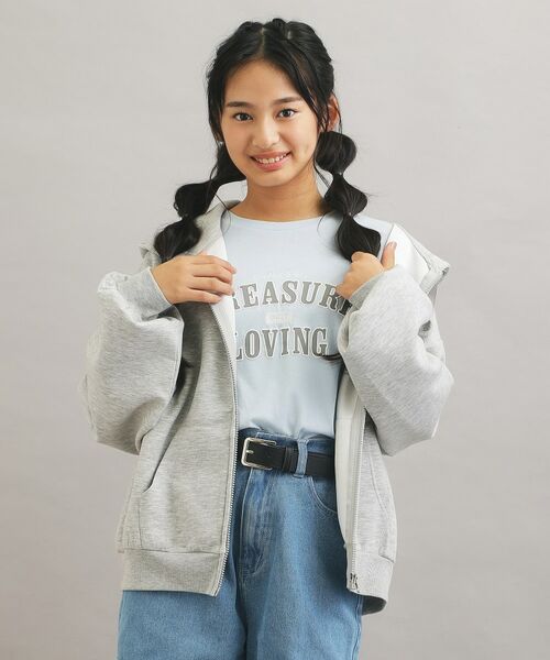 PINK-latte / ピンク ラテ カーディガン・ボレロ | ダンボールポンチパーカー | 詳細8