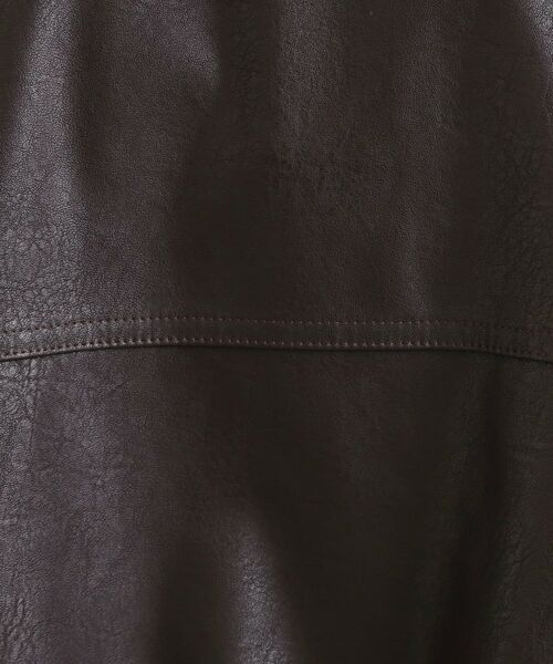 PINK-latte / ピンク ラテ レザーブルゾン・ジャケット | 合成皮革ブルゾン | 詳細16