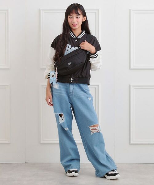 PINK-latte / ピンク ラテ その他アウター | ロゴアップリケスタジャン | 詳細11