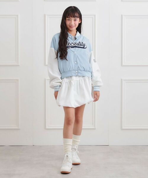 PINK-latte / ピンク ラテ その他アウター | ロゴアップリケスタジャン | 詳細19