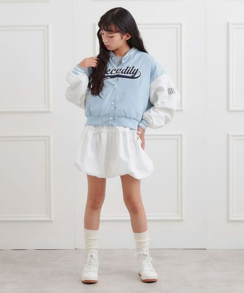 PINK-latte / ピンク ラテ その他アウター | ロゴアップリケスタジャン | 詳細20