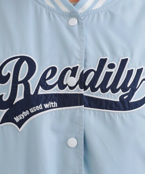 PINK-latte / ピンク ラテ その他アウター | ロゴアップリケスタジャン | 詳細21