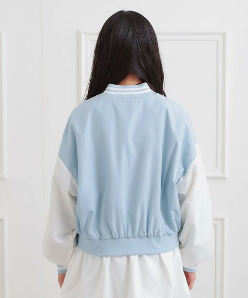 PINK-latte / ピンク ラテ その他アウター | ロゴアップリケスタジャン | 詳細3