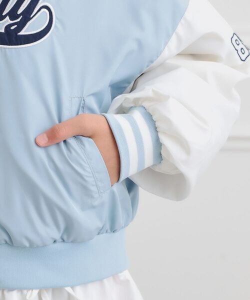 PINK-latte / ピンク ラテ その他アウター | ロゴアップリケスタジャン | 詳細6