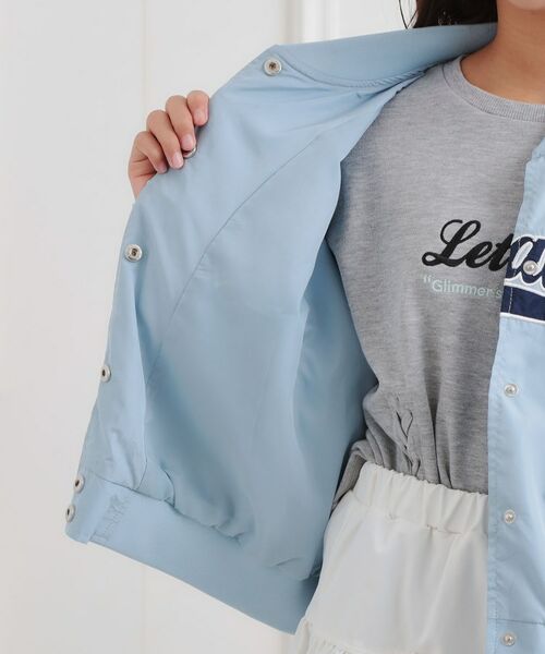 PINK-latte / ピンク ラテ その他アウター | ロゴアップリケスタジャン | 詳細9