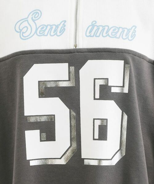 PINK-latte / ピンク ラテ ワンピース | ナンバー切替ハーフジップワンピース | 詳細10