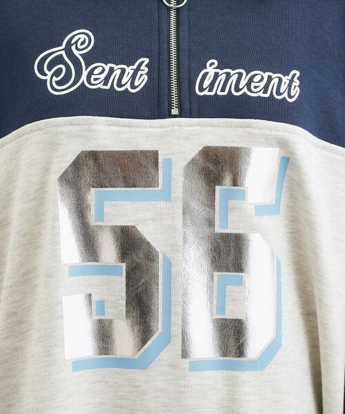 PINK-latte / ピンク ラテ ワンピース | ナンバー切替ハーフジップワンピース | 詳細18