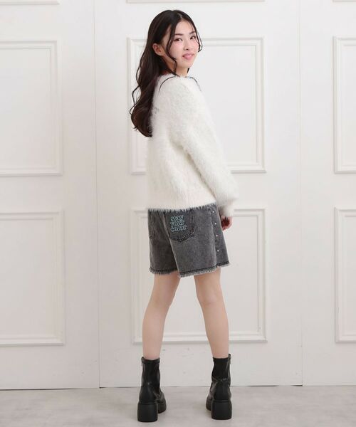 PINK-latte / ピンク ラテ ショート・ハーフ・半端丈パンツ | スタッズショートパンツ | 詳細11