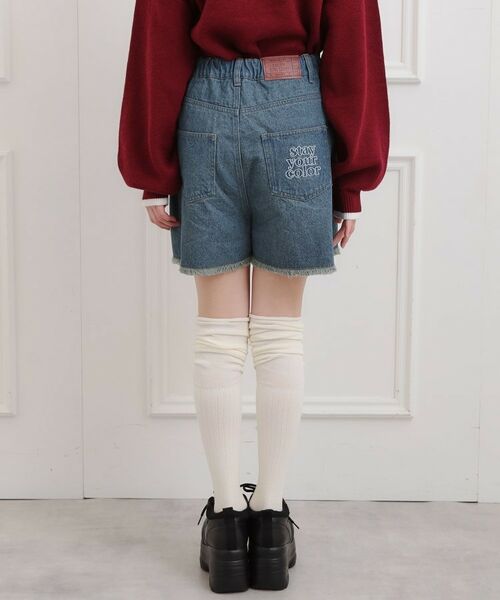 PINK-latte / ピンク ラテ ショート・ハーフ・半端丈パンツ | スタッズショートパンツ | 詳細3