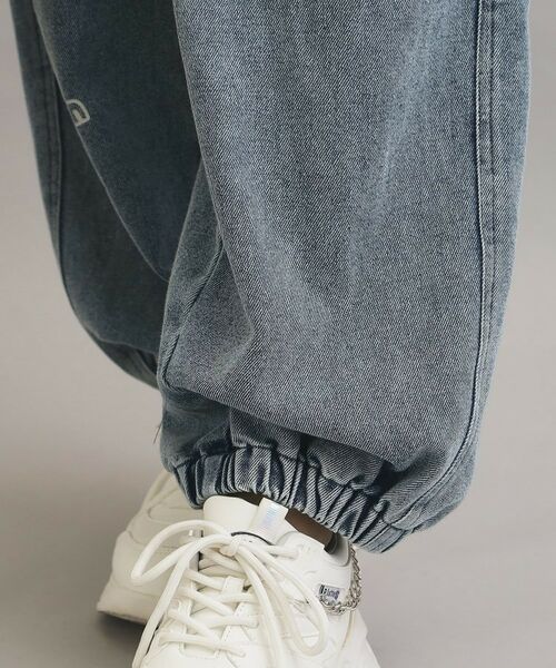 PINK-latte / ピンク ラテ デニムパンツ | らくがきデニムカーゴパンツ | 詳細6