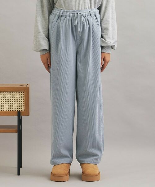 PINK-latte / ピンク ラテ パンツ | コーデュロイイージーロングパンツ | 詳細1