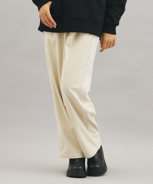 PINK-latte / ピンク ラテ パンツ | コーデュロイイージーロングパンツ | 詳細12