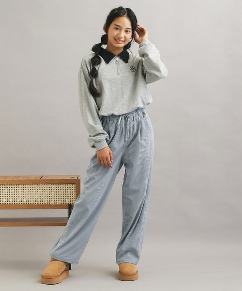 PINK-latte / ピンク ラテ パンツ | コーデュロイイージーロングパンツ | 詳細17