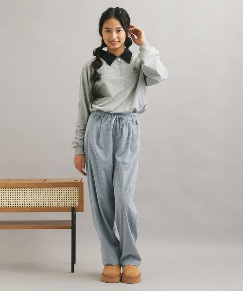 PINK-latte / ピンク ラテ パンツ | コーデュロイイージーロングパンツ | 詳細18