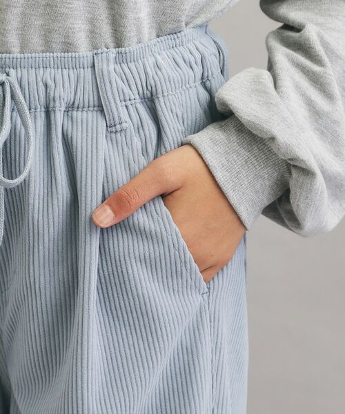 PINK-latte / ピンク ラテ パンツ | コーデュロイイージーロングパンツ | 詳細5