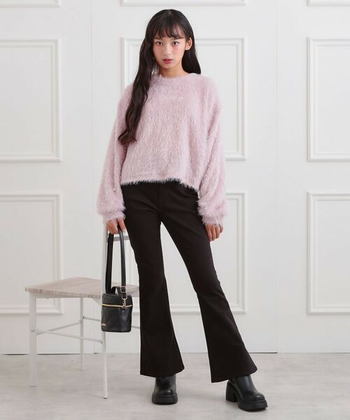 PINK-latte / ピンク ラテ デニムパンツ | フレアデニムパンツ | 詳細11
