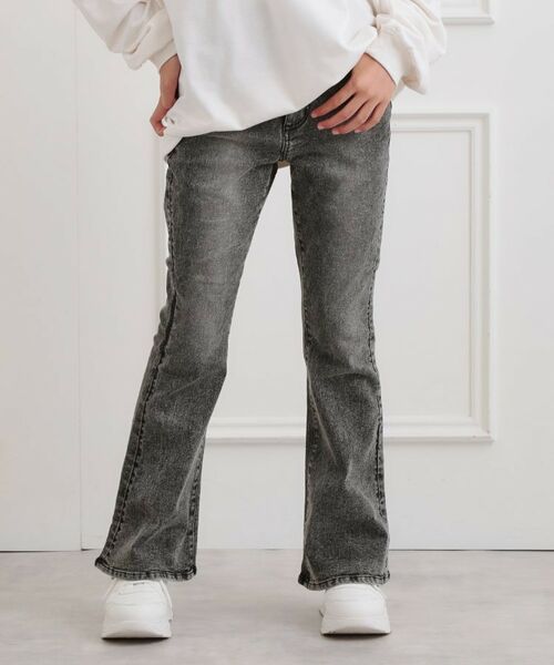 PINK-latte / ピンク ラテ デニムパンツ | フレアデニムパンツ | 詳細14