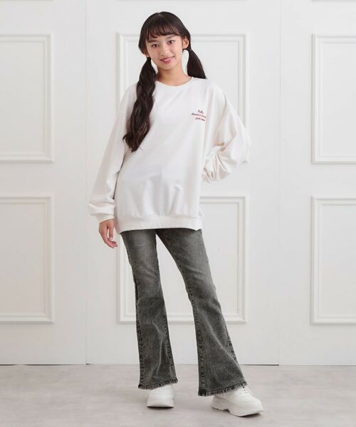 PINK-latte / ピンク ラテ デニムパンツ | フレアデニムパンツ | 詳細15