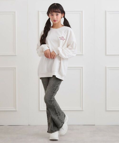 PINK-latte / ピンク ラテ デニムパンツ | フレアデニムパンツ | 詳細16