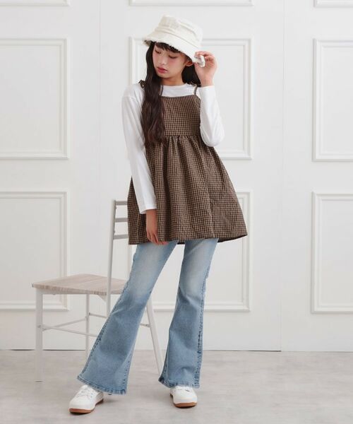 PINK-latte / ピンク ラテ デニムパンツ | フレアデニムパンツ | 詳細19