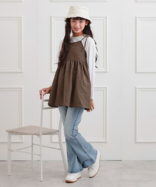 PINK-latte / ピンク ラテ デニムパンツ | フレアデニムパンツ | 詳細20