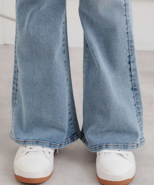 PINK-latte / ピンク ラテ デニムパンツ | フレアデニムパンツ | 詳細8