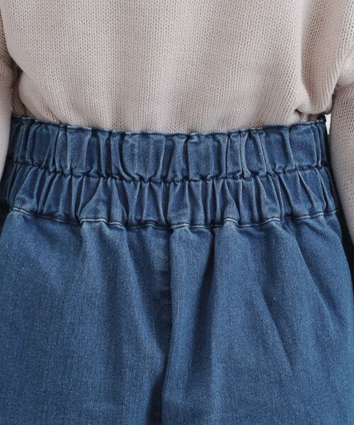 PINK-latte / ピンク ラテ ショート・ハーフ・半端丈パンツ | バックルハイウエストショートパンツ | 詳細5