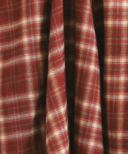 PINK-latte / ピンク ラテ ミニ・ひざ丈スカート | チェック変形ヘムスカート | 詳細11