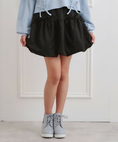 PINK-latte / ピンク ラテ ミニ・ひざ丈スカート | バルーンスカート | 詳細1