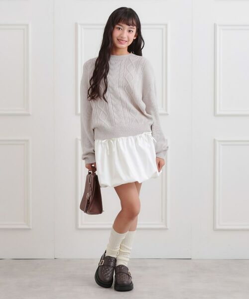 PINK-latte / ピンク ラテ ミニ・ひざ丈スカート | バルーンスカート | 詳細7