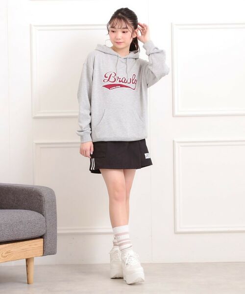 PINK-latte / ピンク ラテ ミニ・ひざ丈スカート | ラップサイドラインスカパン | 詳細24