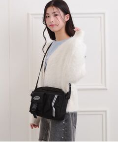 PINK-latte / ピンク ラテ ショルダーバッグ | ラインメッシュショルダーバッグ