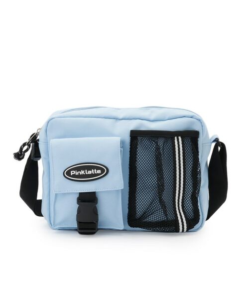 PINK-latte / ピンク ラテ ショルダーバッグ | ラインメッシュショルダーバッグ | 詳細8