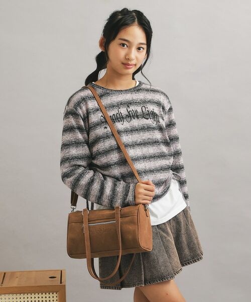 PINK-latte / ピンク ラテ ショルダーバッグ | 【2WAY】ロングハンドルショルダーバッグ | 詳細3