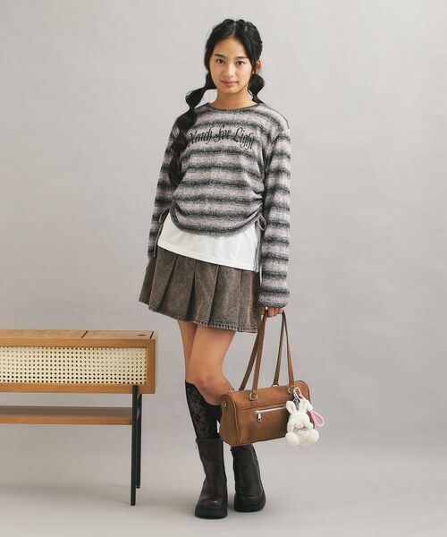 PINK-latte / ピンク ラテ ショルダーバッグ | 【2WAY】ロングハンドルショルダーバッグ | 詳細4