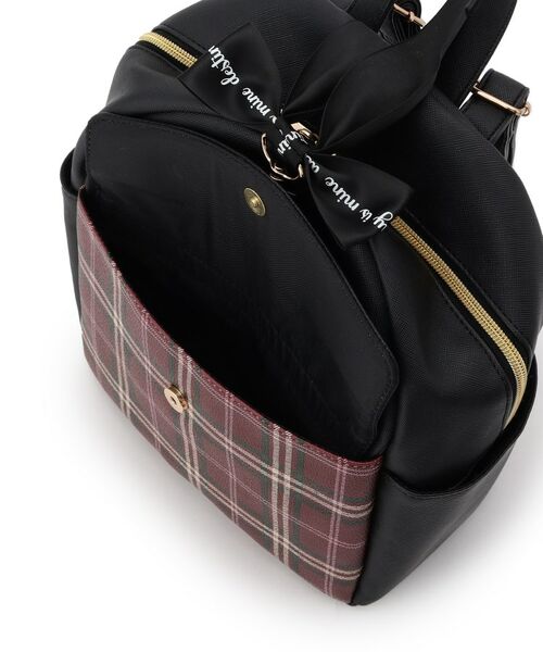 PINK-latte / ピンク ラテ リュック・バックパック | フラップチェックミニリュック | 詳細19