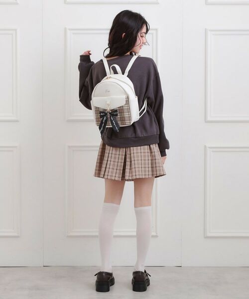 PINK-latte / ピンク ラテ リュック・バックパック | フラップチェックミニリュック | 詳細2
