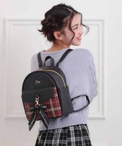 PINK-latte / ピンク ラテ リュック・バックパック | フラップチェックミニリュック | 詳細3
