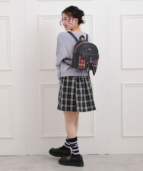 PINK-latte / ピンク ラテ リュック・バックパック | フラップチェックミニリュック | 詳細4