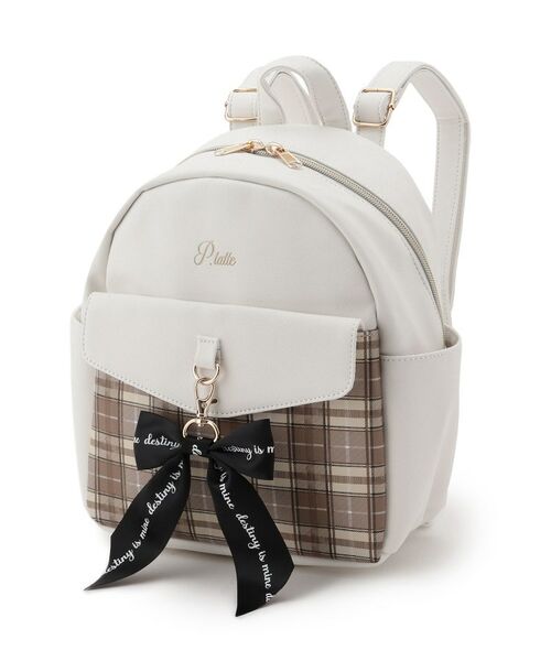 PINK-latte / ピンク ラテ リュック・バックパック | フラップチェックミニリュック | 詳細7