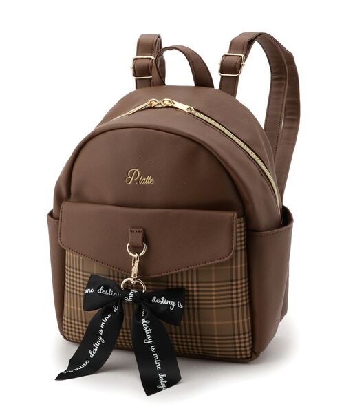 PINK-latte / ピンク ラテ リュック・バックパック | フラップチェックミニリュック | 詳細8