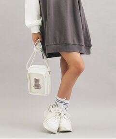 PINK-latte / ピンク ラテ ショルダーバッグ | クマチェックショルダー