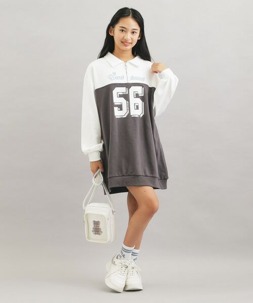 PINK-latte / ピンク ラテ ショルダーバッグ | クマチェックショルダー | 詳細1