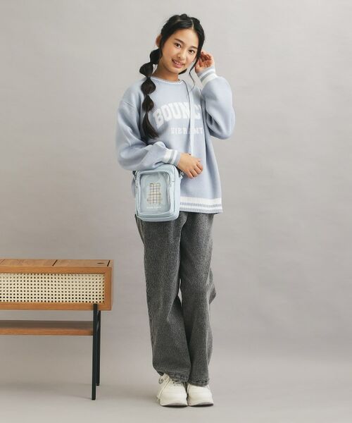 PINK-latte / ピンク ラテ ショルダーバッグ | クマチェックショルダー | 詳細3