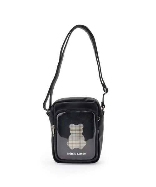 PINK-latte / ピンク ラテ ショルダーバッグ | クマチェックショルダー | 詳細5