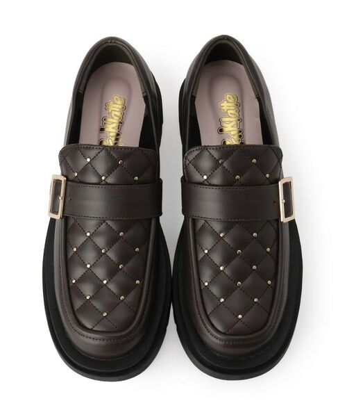 PINK-latte / ピンク ラテ フラットシューズ | キルティングストーンシューズ | 詳細4