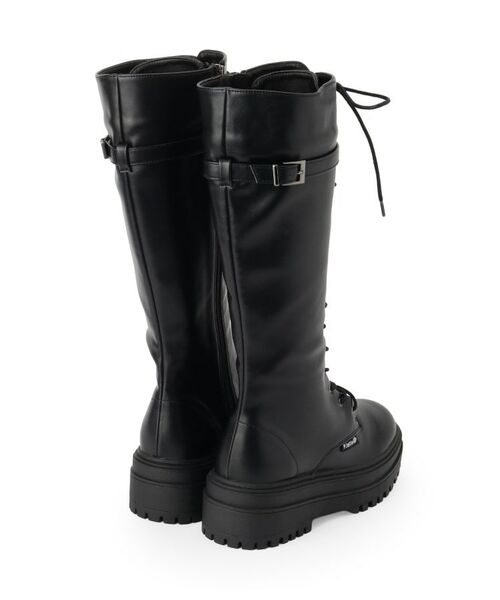 PINK-latte / ピンク ラテ シューズ | ベルトロングブーツ | 詳細4