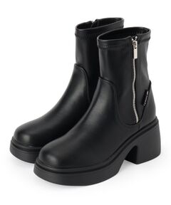 PINK-latte / ピンク ラテ シューズ | ジップアップショートブーツ