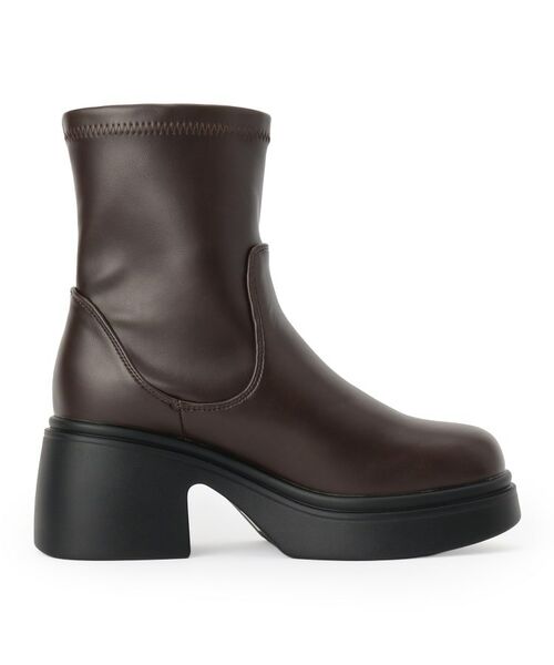 PINK-latte / ピンク ラテ シューズ | ジップアップショートブーツ | 詳細3